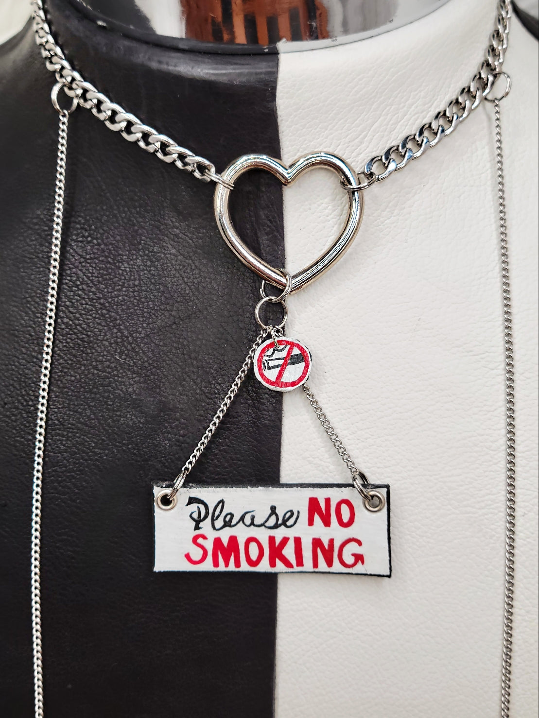 Please, NO SMOKING-Necklace