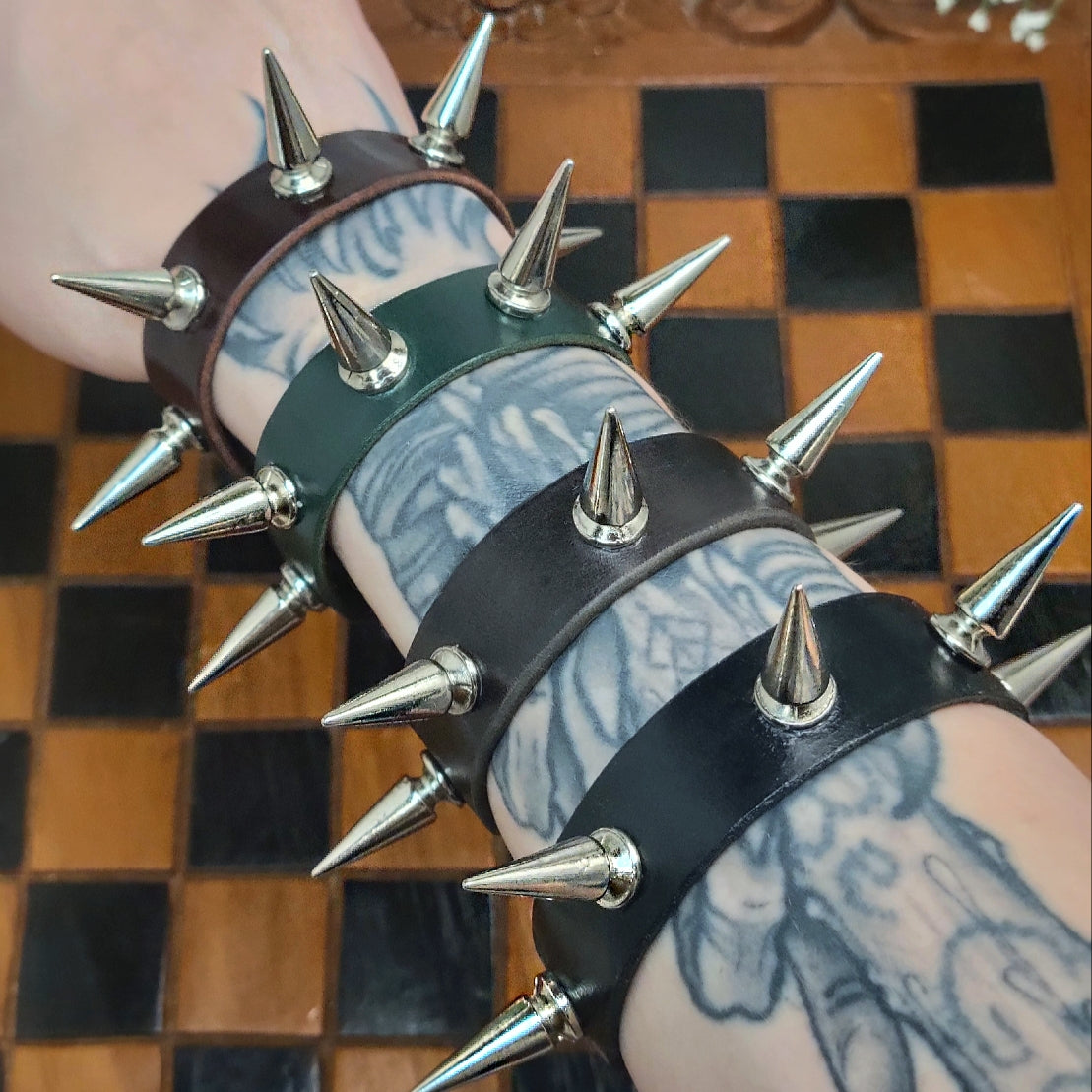 Simple Spiked Cuff