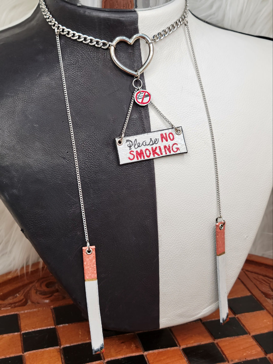 Please, NO SMOKING-Necklace