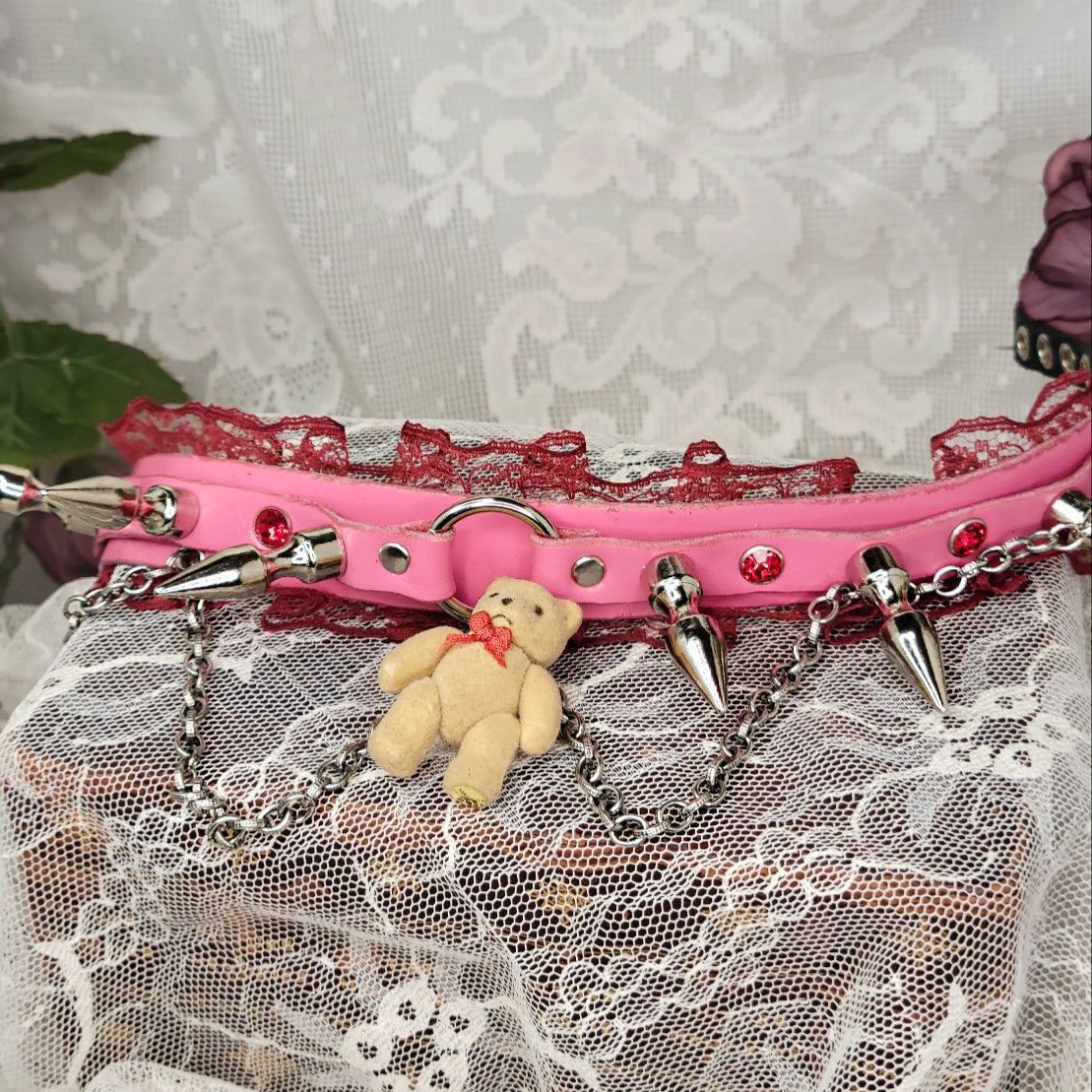 Cupid's Teddy Bear Collar